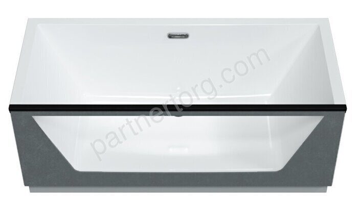 Ванна Marka One NEO 170x75 1 стекло (принт бетон)