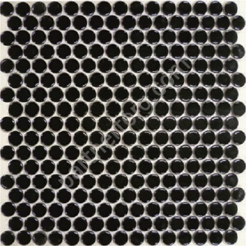 Черная керамическая мозаика Porcelain series PS1900-09