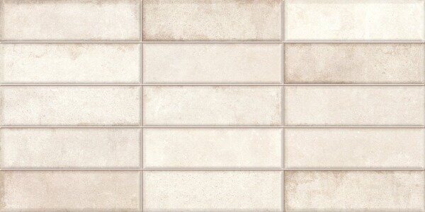 Elbrus Brick Crema New Trend настенная плитка бежевая матовая кирпичик 30х60 см