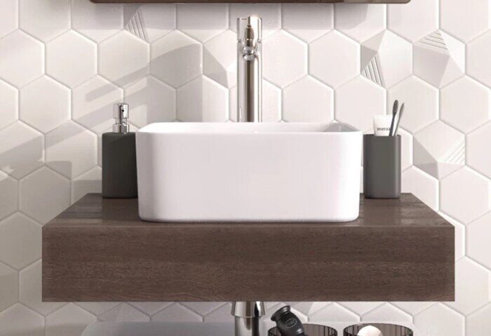 Unit 60 Velvex столешница под раковину дуб карпентер для ванной комнаты