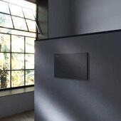 Клавиша для инсталляции пневматическая, пластик, чёрная I047038 Pro S AM.PM