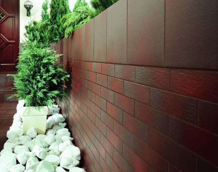 Cloud Rosa buro плитка клинкерная фасад 24,5х6,58  Paradyz Ceramics