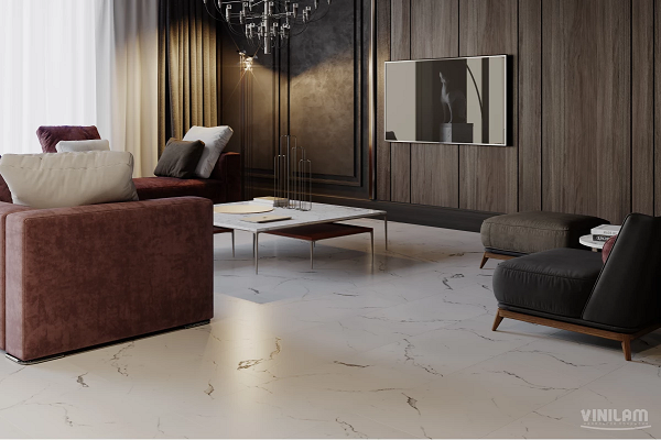 Итальянский Мрамор LVT клеевая плитка ПВХ Vinilam Ceramo Stone Glue 2,5 мм