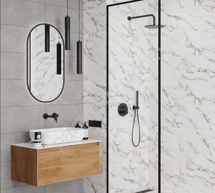 Янссон белый керамогранит матовый 30х60см Lasselsberger Ceramics