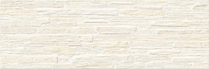 Rocko настенная плитка бежевая глянцевая рельеф камень 20х60см Alma Ceramica TWA11ROK014