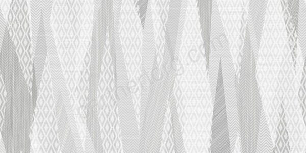 Эклипс светло-серая декоративная вставка тип 1 25х50см Belani