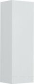 Вега 25 шкаф-пенал подвесной белый глянец для ванной комнаты Aquanet