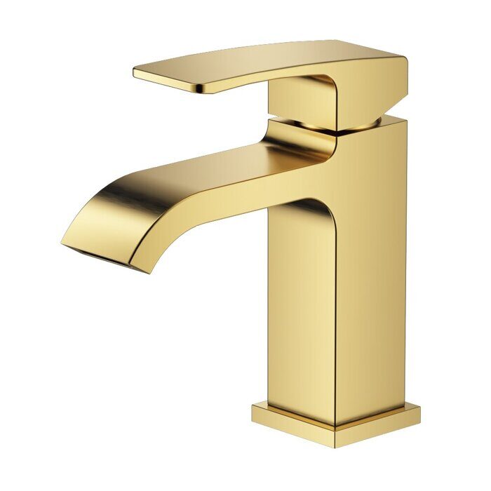 Raglo R02.10.03 смеситель для раковины сатин золотой