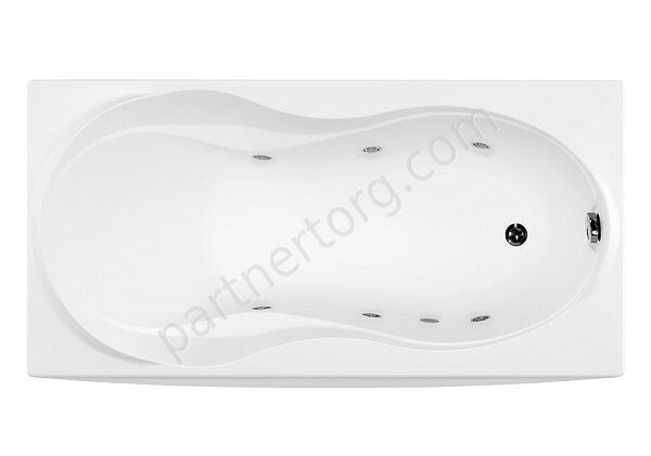 Grenada акриловая ванна Aquanet 170х80см