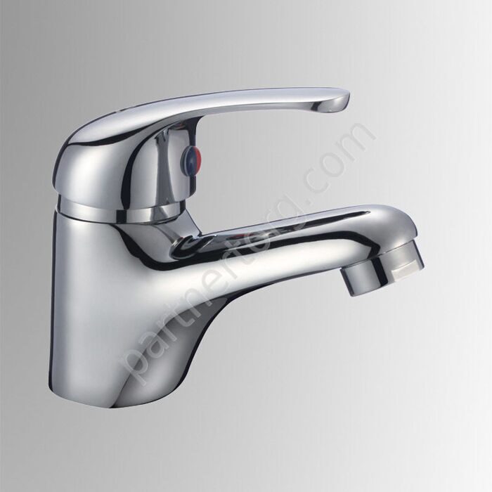 П 10 Смеситель для умывальника с литым изливом, одноручный Славен