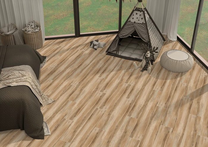 Emboss Wood CARVING коричневый керамогранит матовый 15х90см Empero