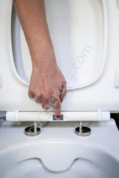 Street Fusion унитаз компакт  безободковый с сиденьем, микролифт , быстросъемное Cersanit