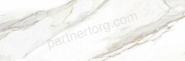 Delta Carrara Delacora настенная плитка белая глянцевая 24,6х74см