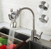 Frap F44899-1 смеситель для кухни сатин